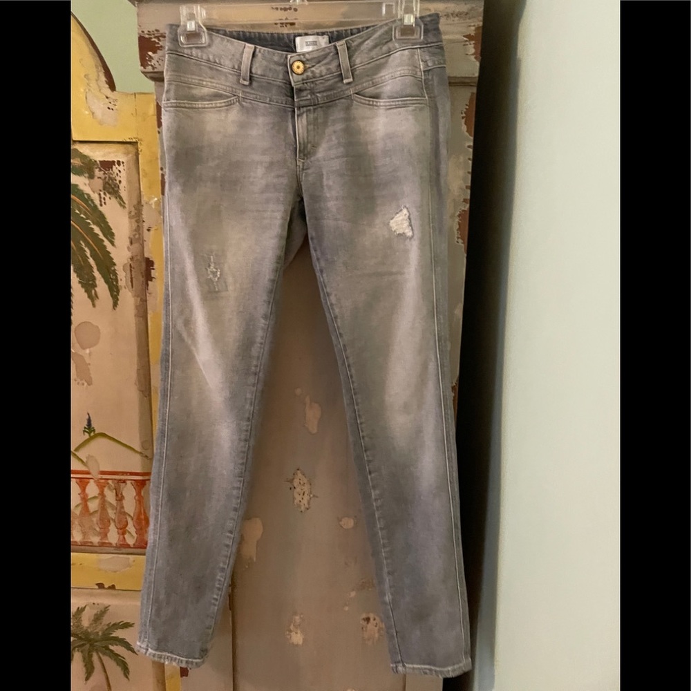 Closed Women's Skinny Jeans - Distressed Gray